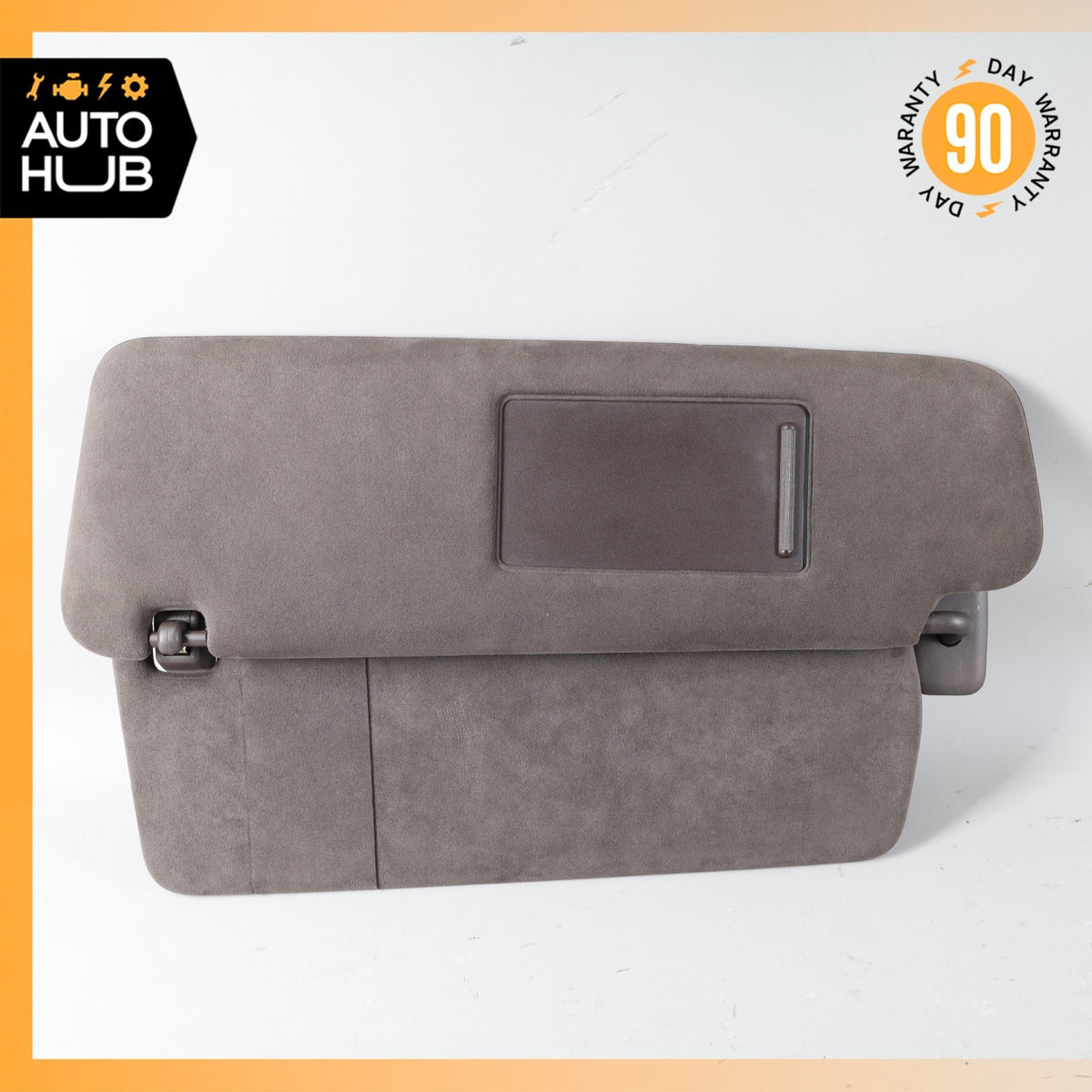 11-18 Porsche Cayenne 958 Sun Visor Sunvisor Left Side Suede Brown OEM - photo 1