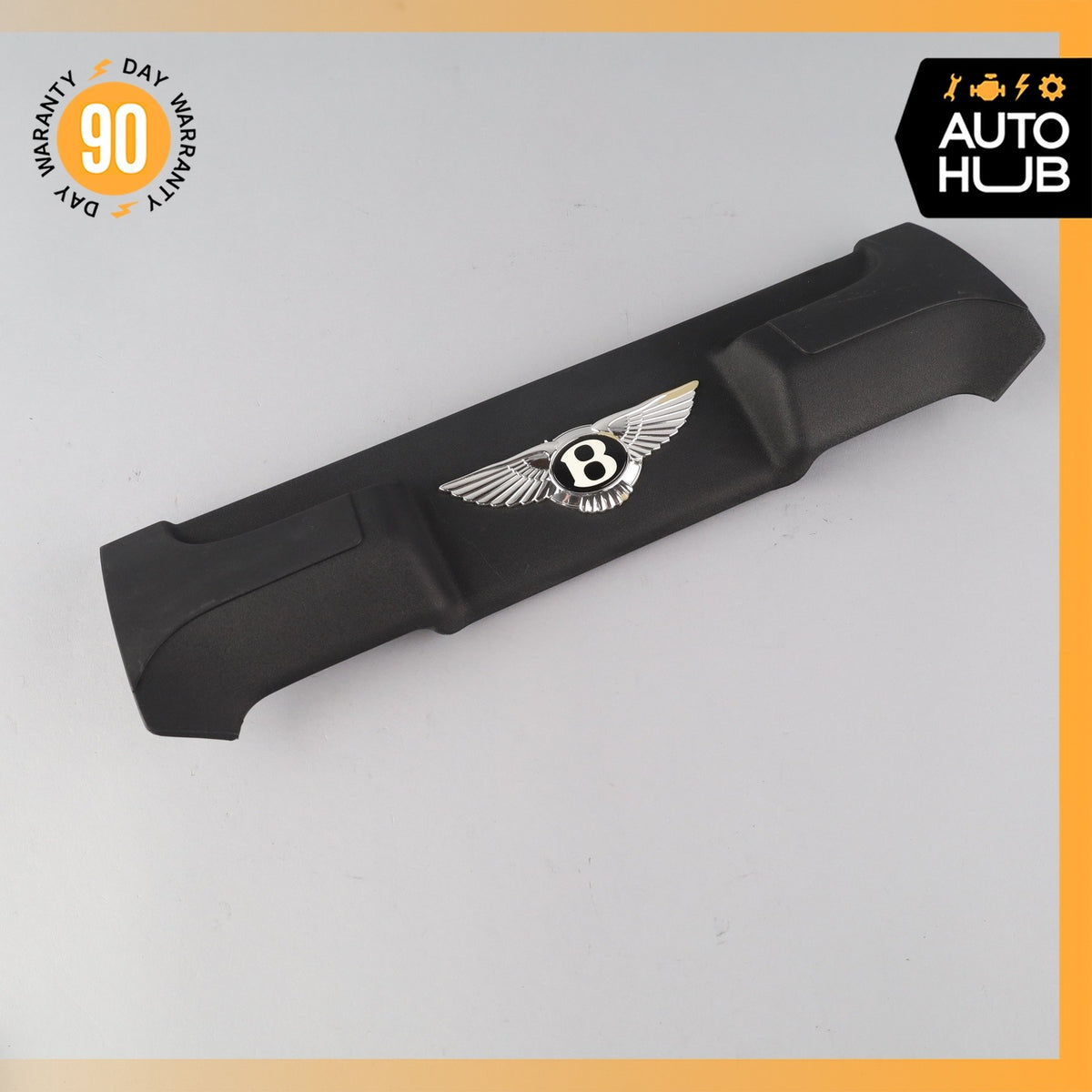 03-13 Bentley Continental GTC GT Speed Rear Engine Cover Plate Trim OEM 43k - photo 2