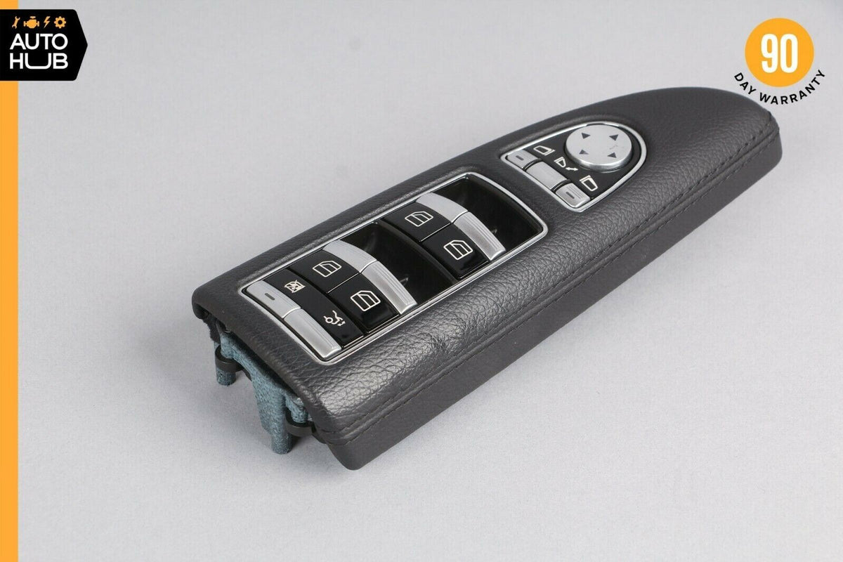 09-13 Mercedes W221 S400 S550 Front Left Side Window Control Switch Black OEM - photo 1