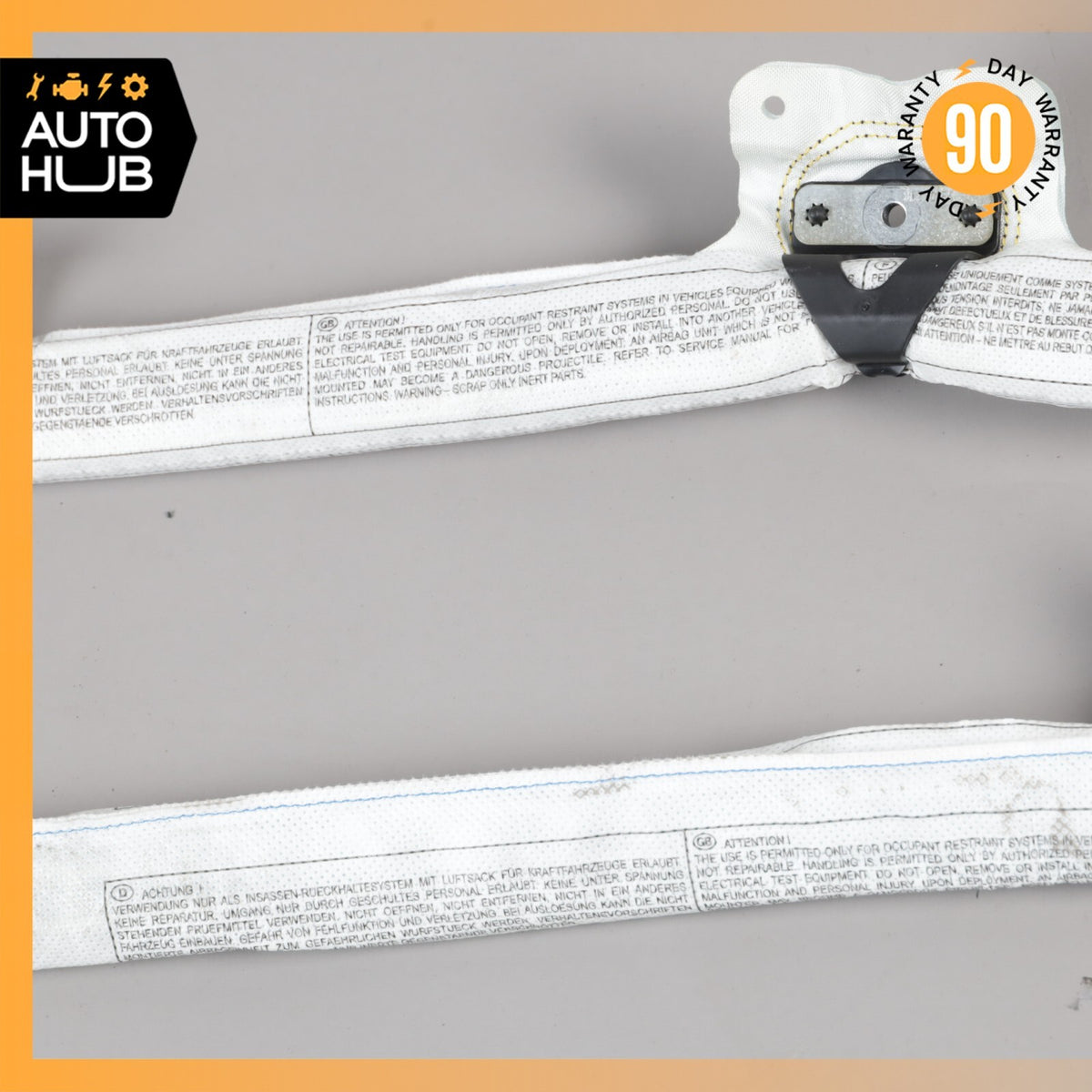 06-13 Bentley Continental Flying Spur Roof Curtain Air Bag Left Side OEM - photo 12