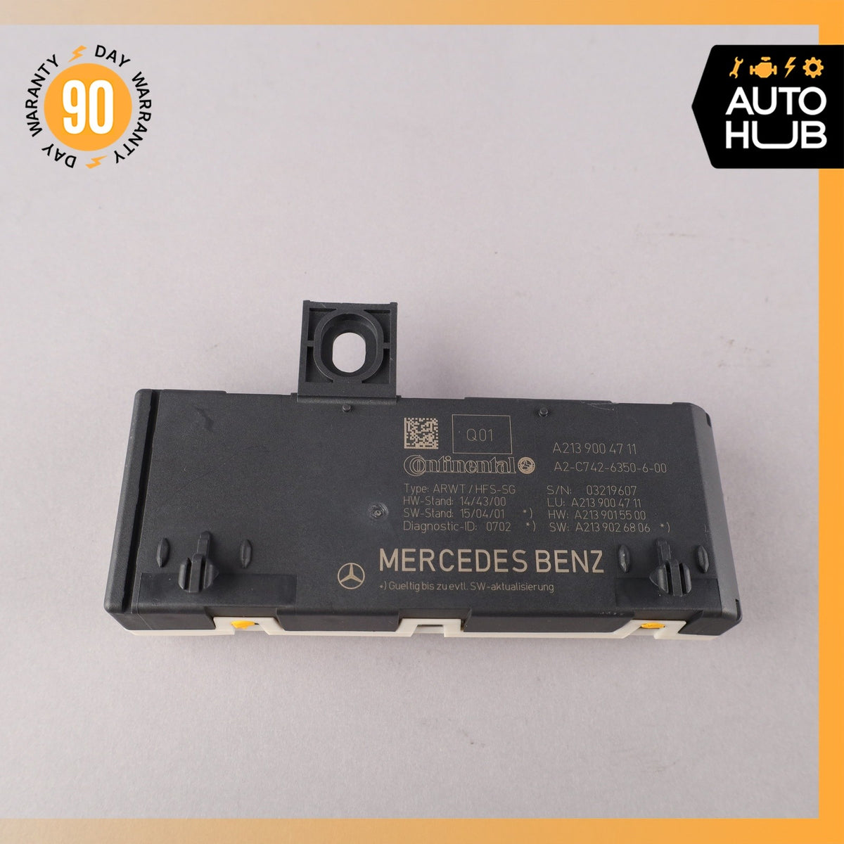 17-20 Mercedes W213 E43 AMG E300 E350 Remote Trunk Release Control Unit OEM - photo 8
