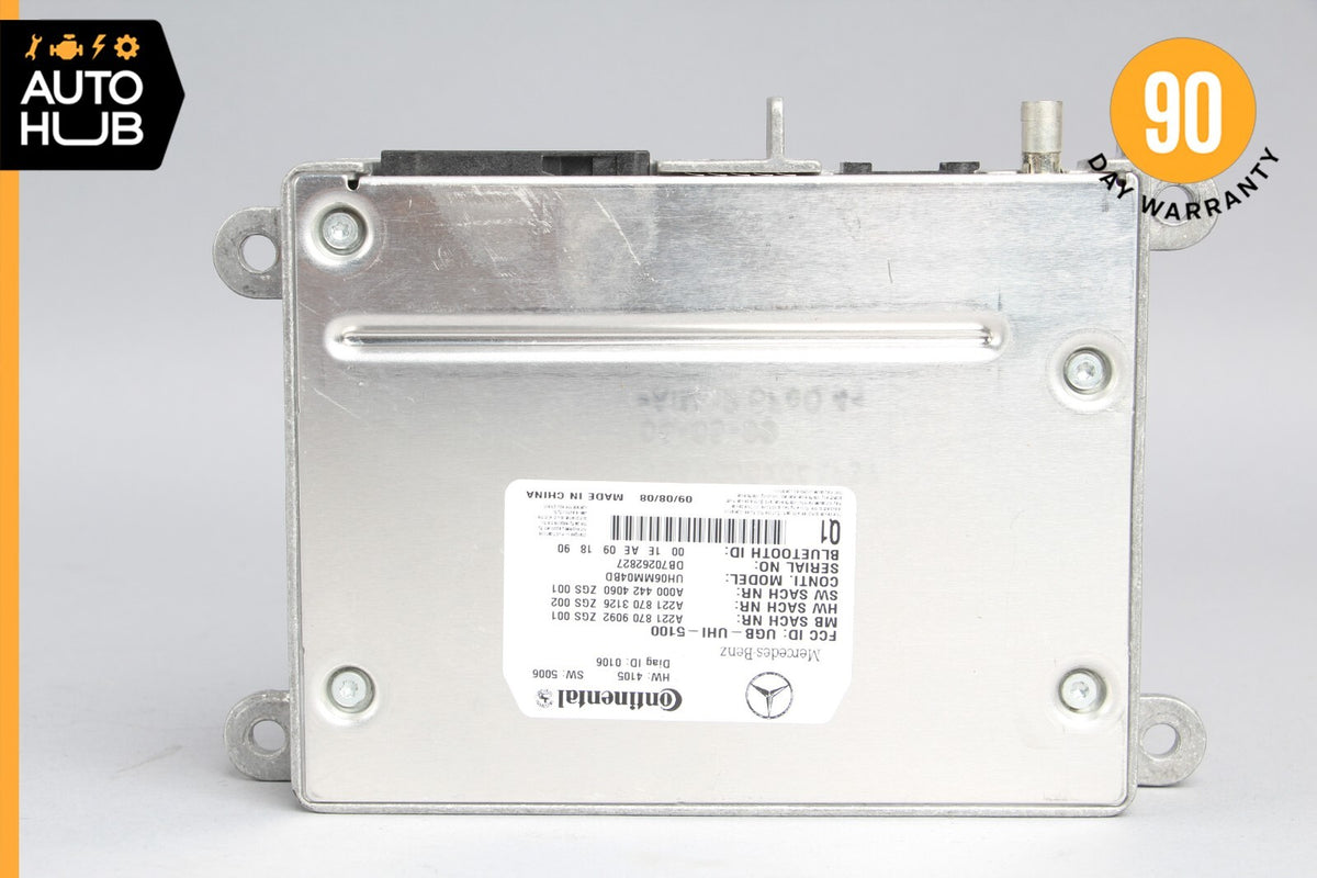 07-10 Mercedes W221 S550 CL550 Bluetooth Communication Module 2218709092 OEM - photo 7