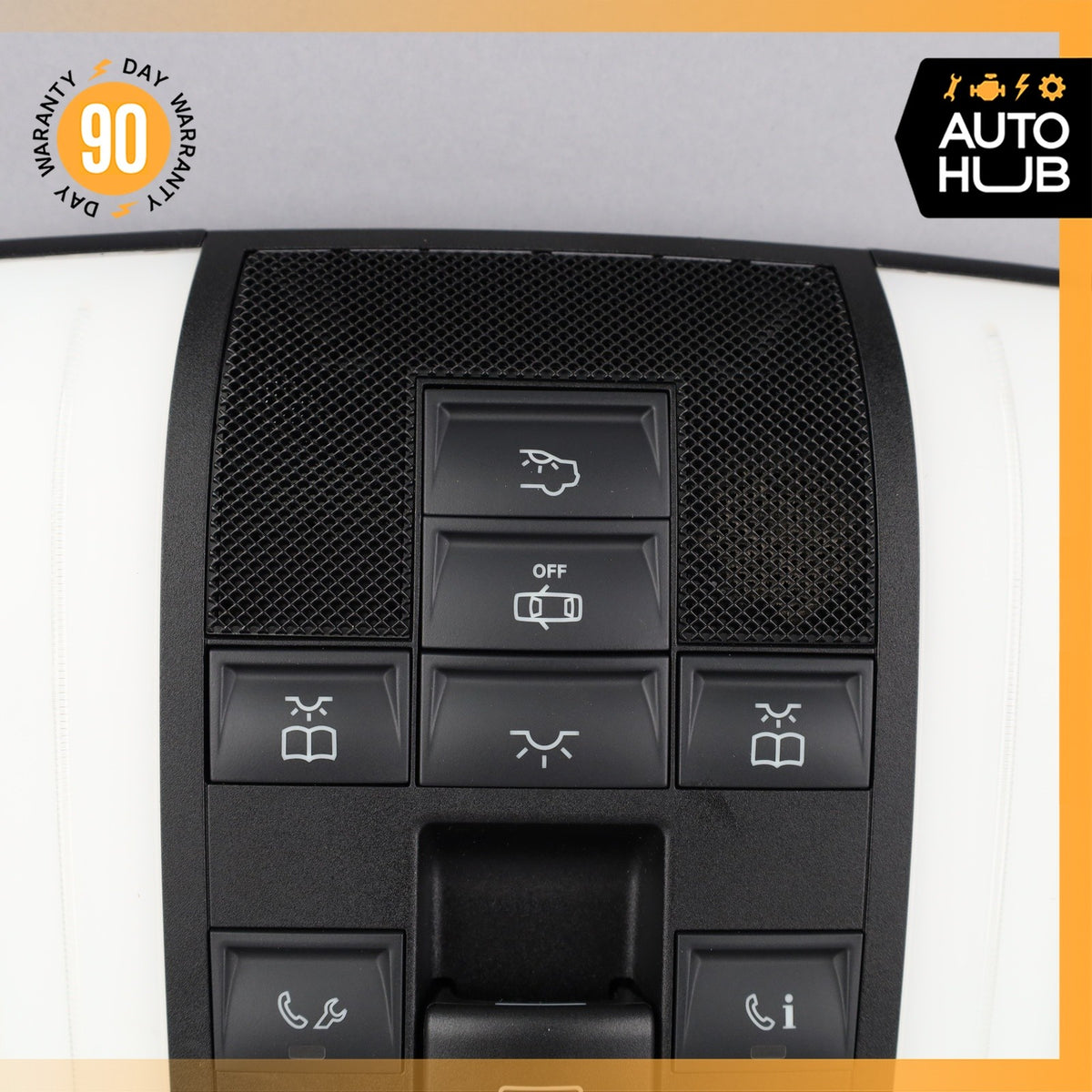 10-18 Mercedes W212 E350 E400 CLS550 Overhead Dome Light Lamp Black OEM - photo 5