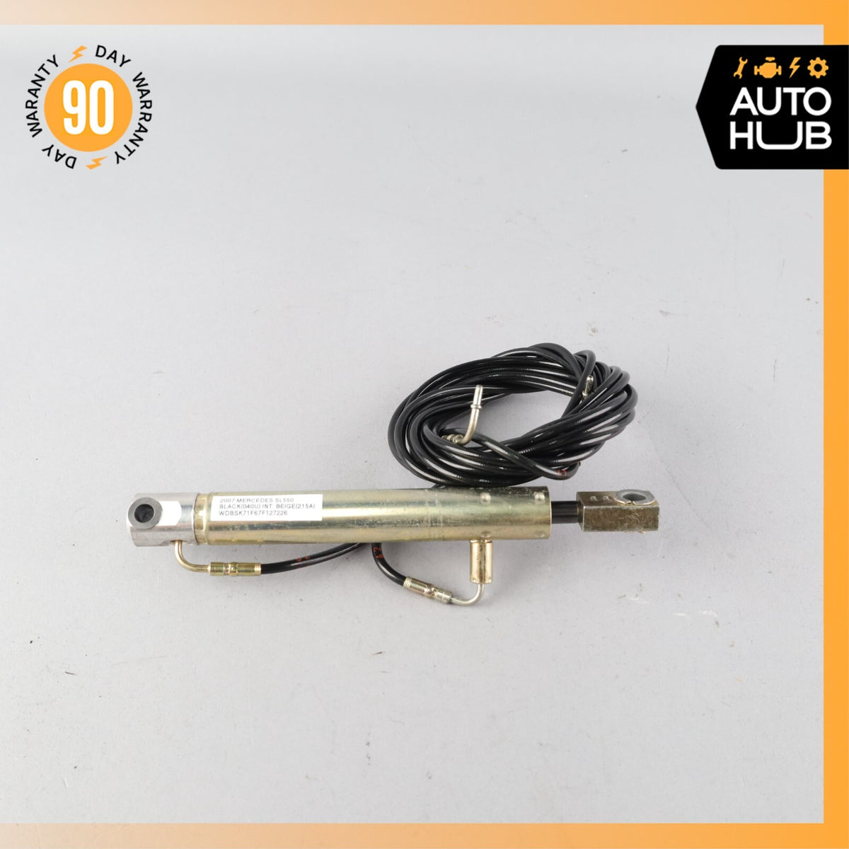 Mercedes R230 SL550 SL55 Convertible Top Main Drive Lift Cylinder Right Side OEM - photo 2