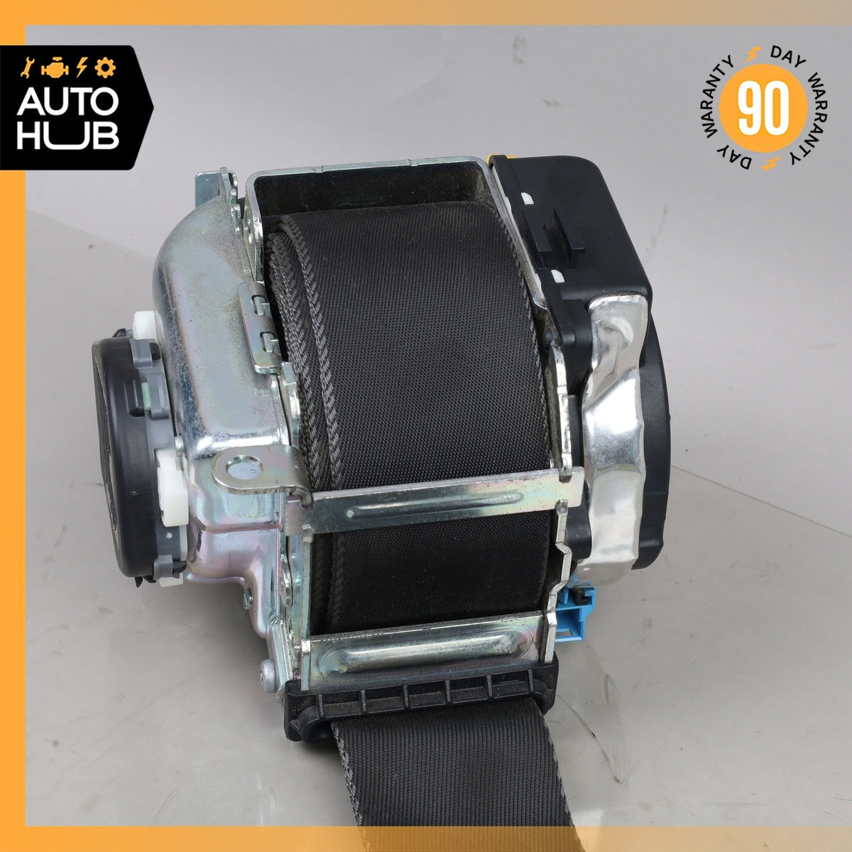 14-17 Mercedes W222 S65 AMG S600 S450 Seat Belt Rear Left Driver Side Black OEM - photo 11