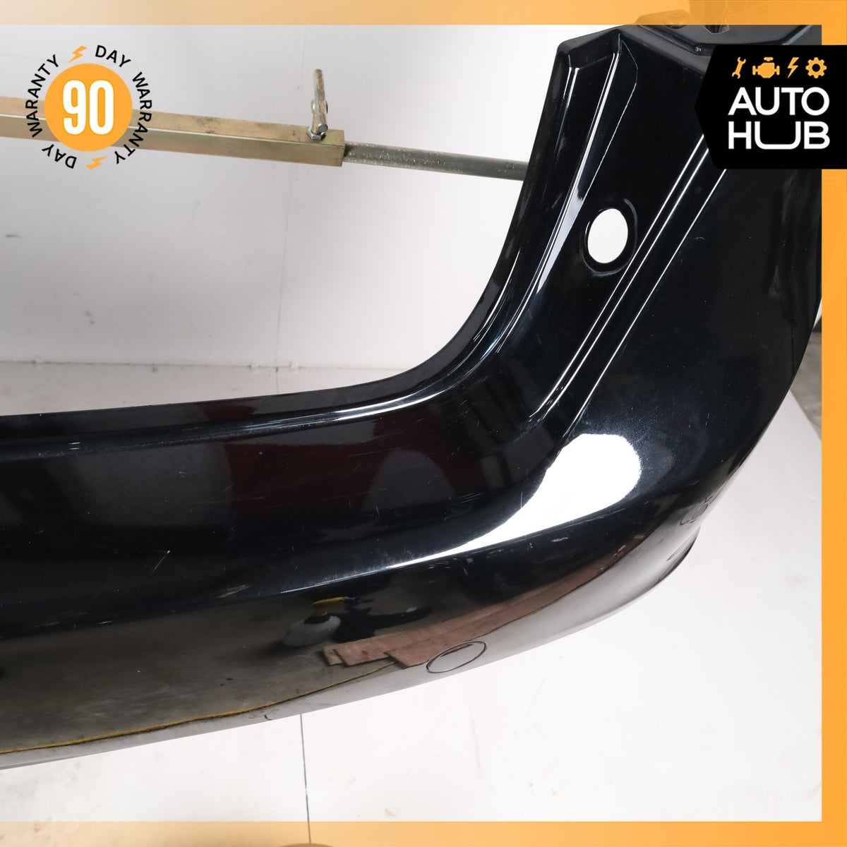 11-14 Porsche Cayenne 958 Rear Bumper Cover Assembly Black OEM - photo 12