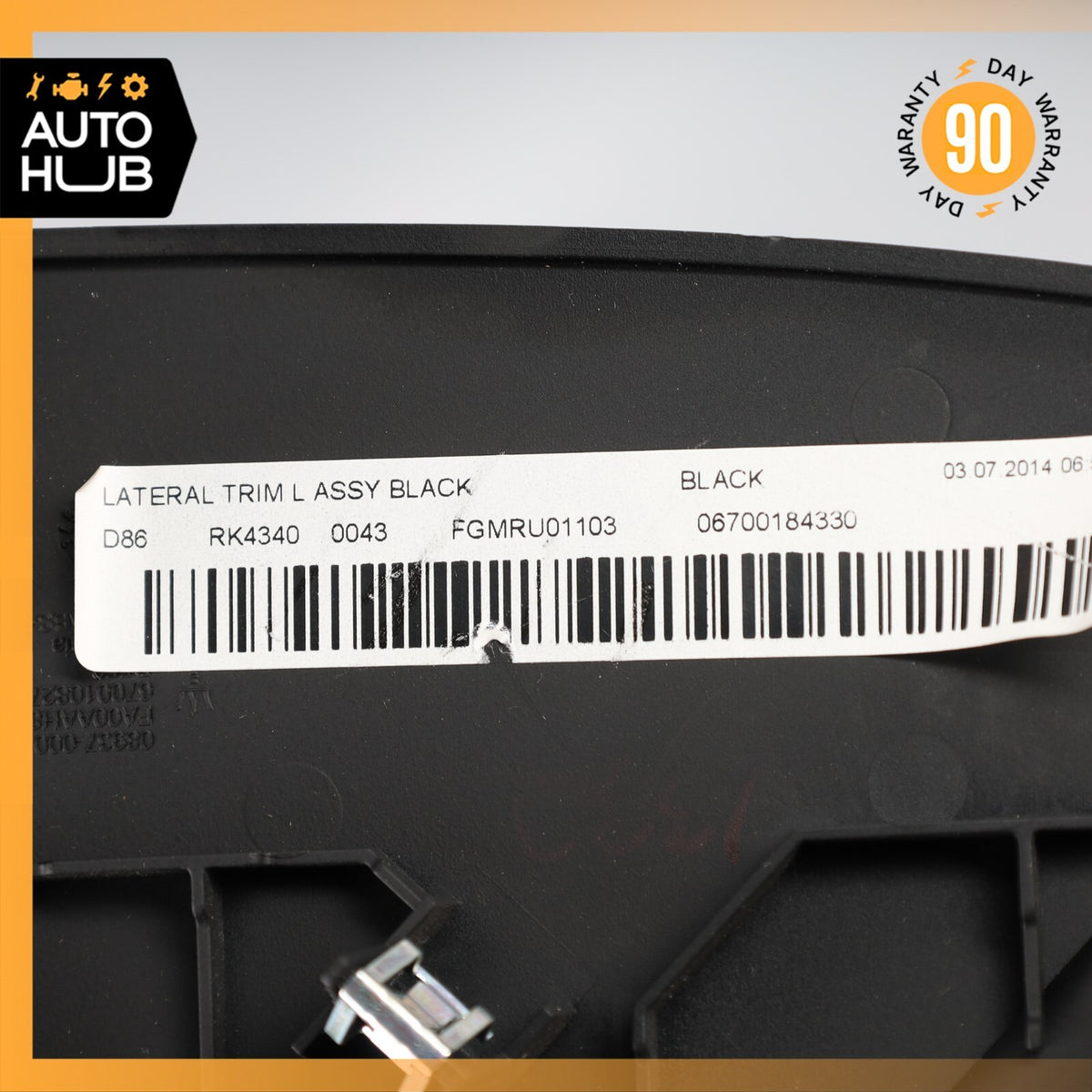 14-22 Maserati Ghibli M157 Dash Board Trim Panel Left Driver Side Black OEM - photo 11