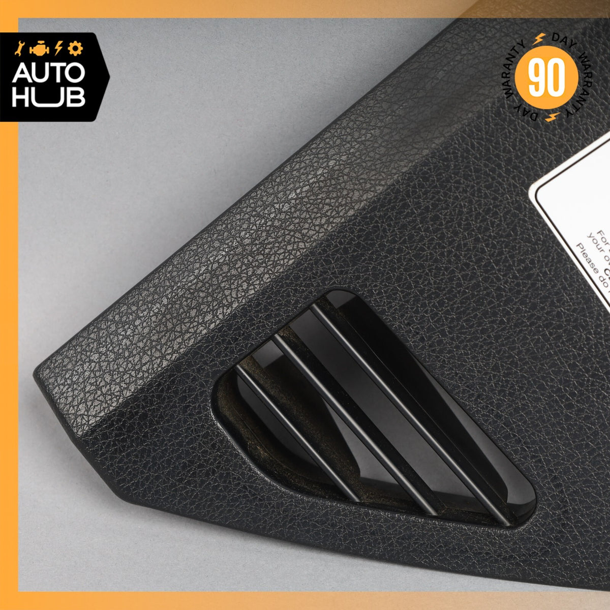 07-09 Mercedes W211 E550 E63 AMG E350 Left Dashboard Trim Cover Panel Black OEM - photo 2
