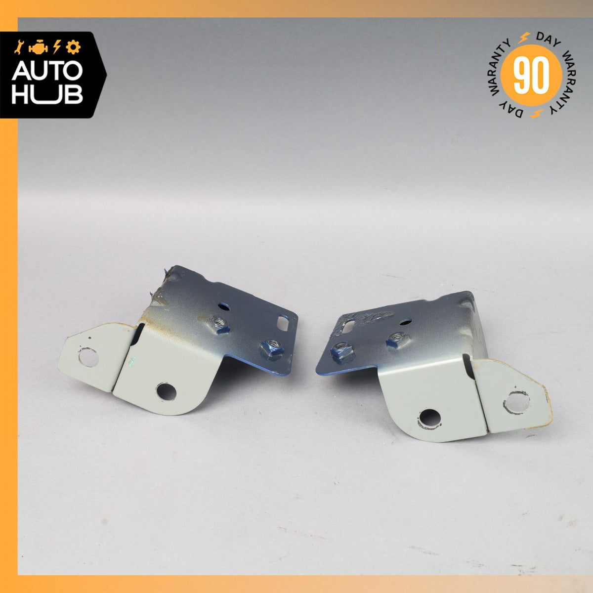 03-06 Bentley Continental GT Front Left & Right Lower Fender Brackets Set OEM - photo 7