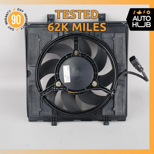 Porsche Boxster 987 911 Engine Radiator Cooling Left Fan Motor Assembly OEM 62k - photo 1