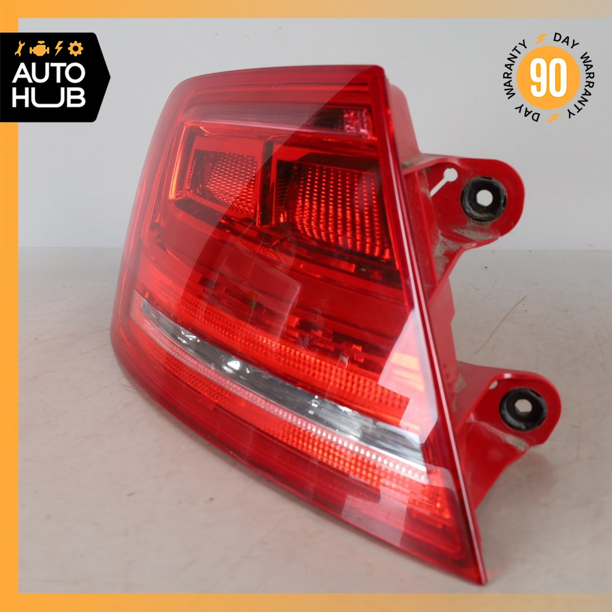 11-14 Audi D4 A8 Rear Left Driver Side LED Outer Tail Light Assembly OEM - photo 8