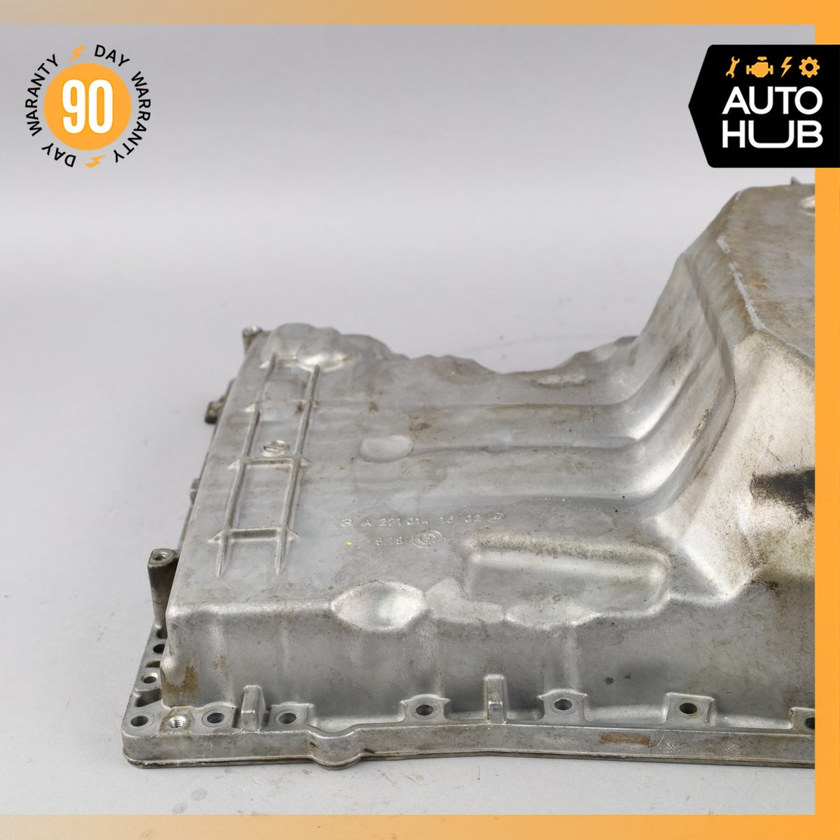 12-15 Mercedes W204 C250 SLK250 M271 1.8L Oil Pan Section 2710141602 OEM - photo 8