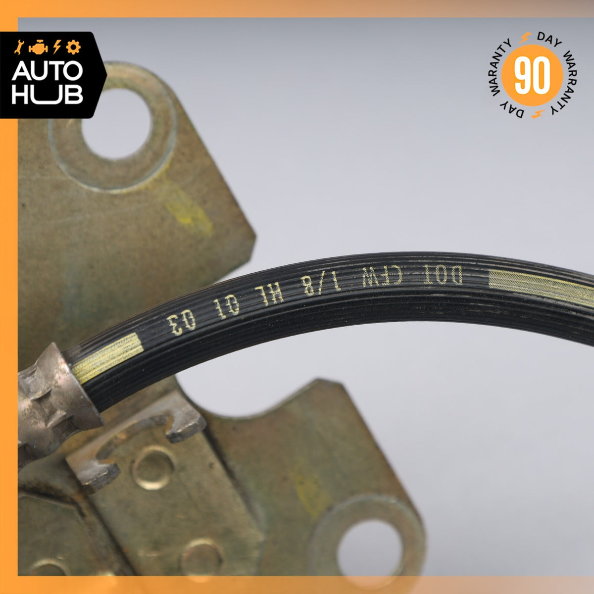 Maserati Spyder 4200 M138 Front Left Side Brake Hose Pipe Line w/ Bracket OEM - photo 12