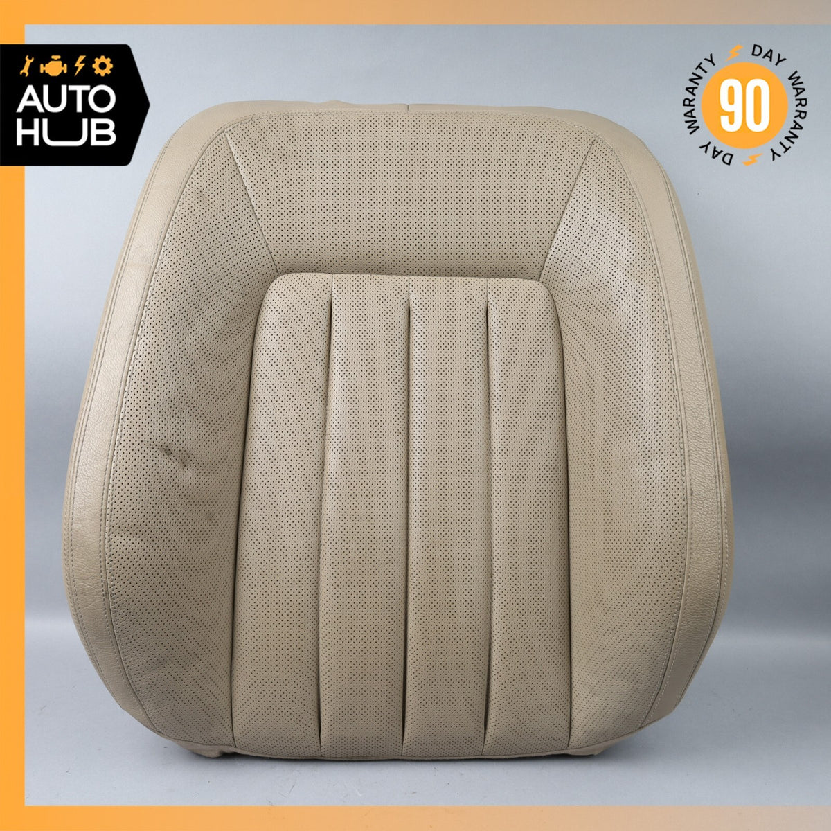 12-14 Mercedes W218 CLS550 Top Upper Seat Cushion Front Right Side Beige OEM - photo 1