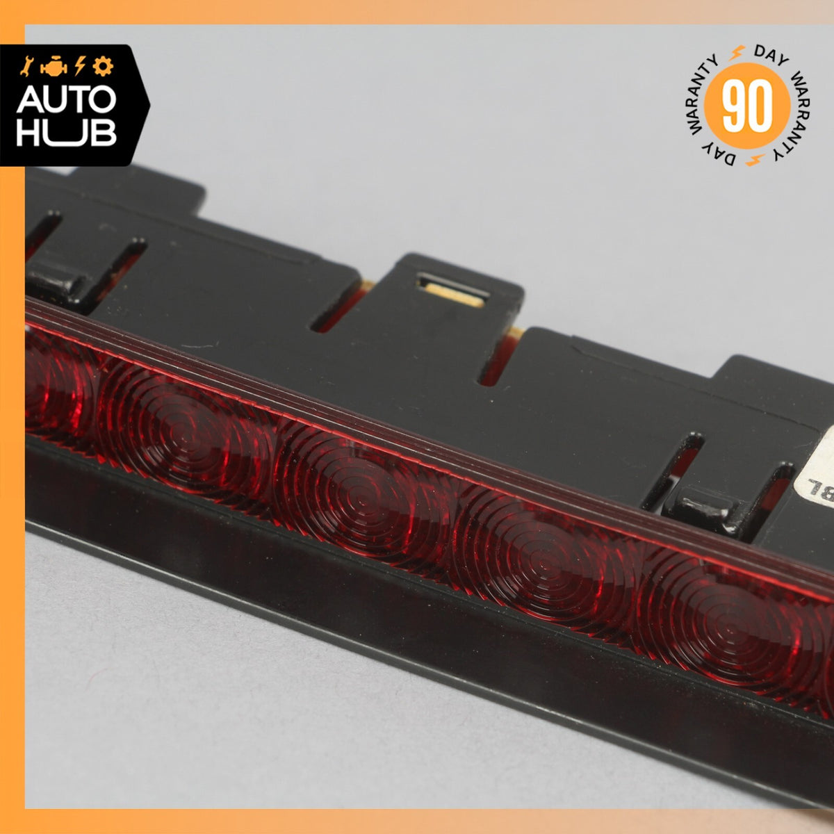 07-14 Mercedes W221 S600 CL550 S400 Rear 3RD Third Brake Stop Light Black OEM - photo 4