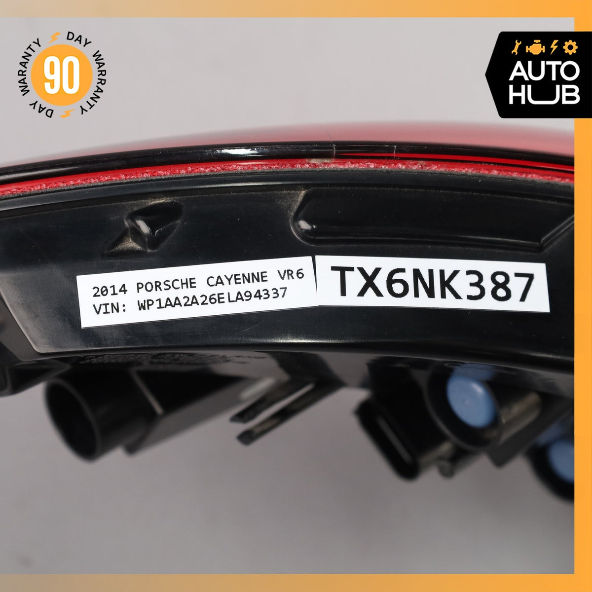 11-14 Porsche Cayenne 958 Right Side Outer Tail Light Lamp 7P5945096AA OEM - photo 23