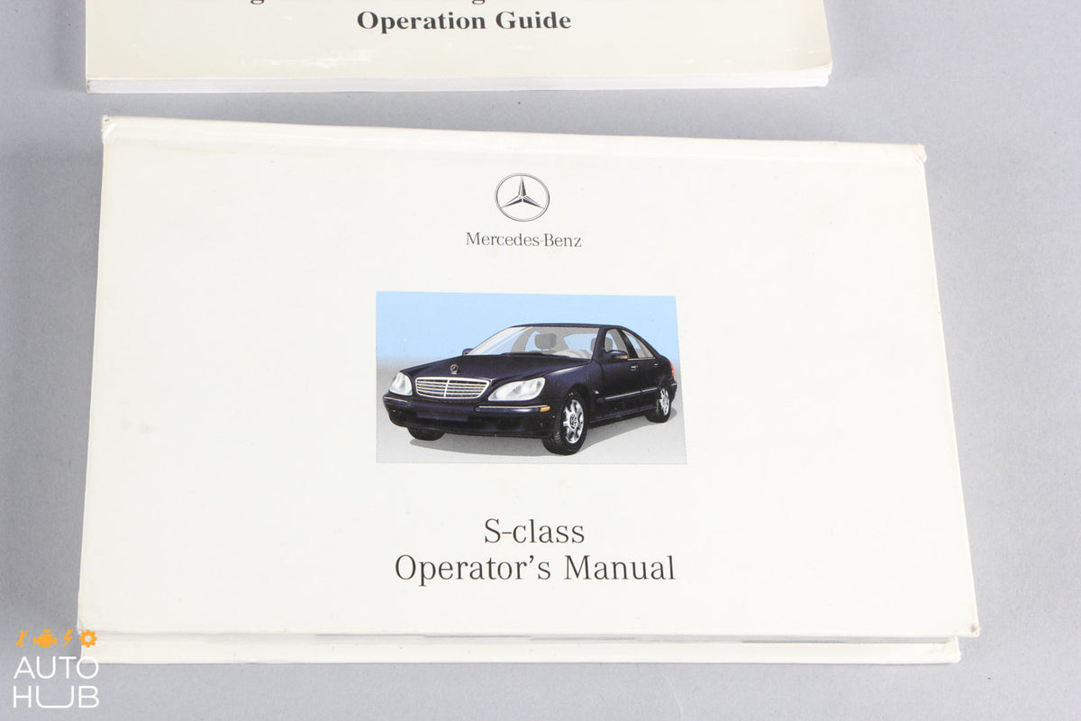 2001 Mercedes-Benz W220 S500 Owner's Operator's Manual Book OEM - photo 4
