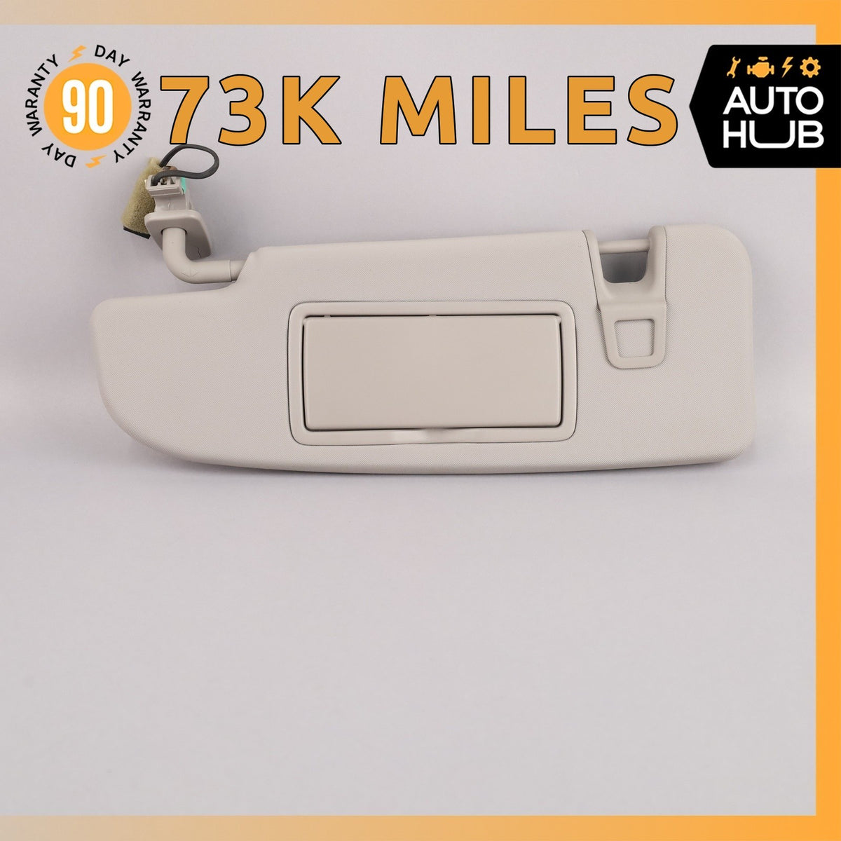 17-26 Alfa Romeo 952 Giulia Left Sun Visor Sunvisor Shade Mirror OEM 73k - photo 1