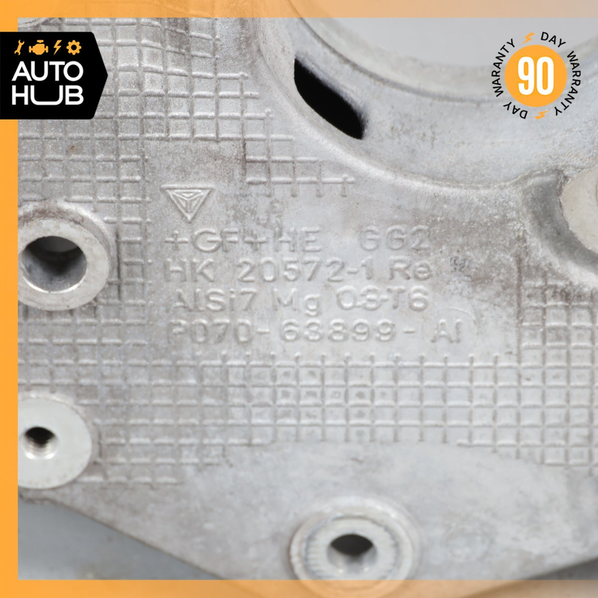 10-13 Porsche Panamera 970 4 GTS Turbo Front Engine Subframe Crossmember OEM 70k - photo 17