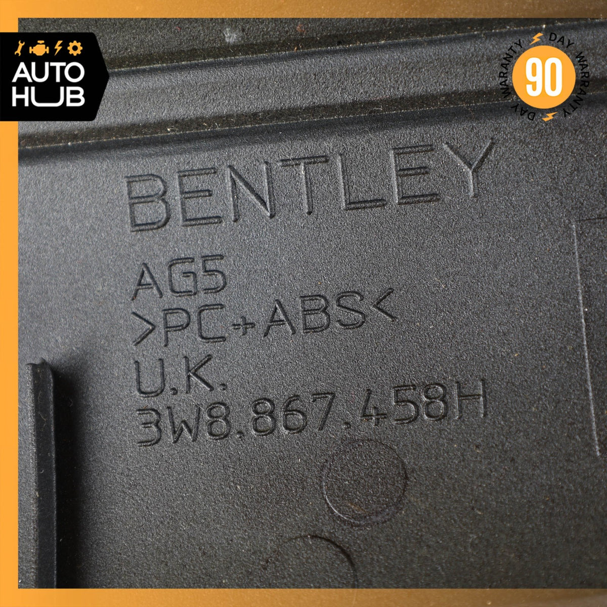 03-10 Bentley Continental GT Front Right Side Interior Trim Panel A Pillar OEM - photo 14