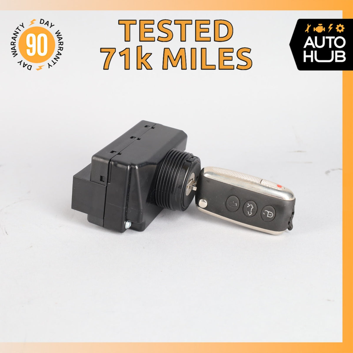 03-18 Bentley Continental GTC GT Start Ignition Switch Module w/ Key OEM 71k - photo 1