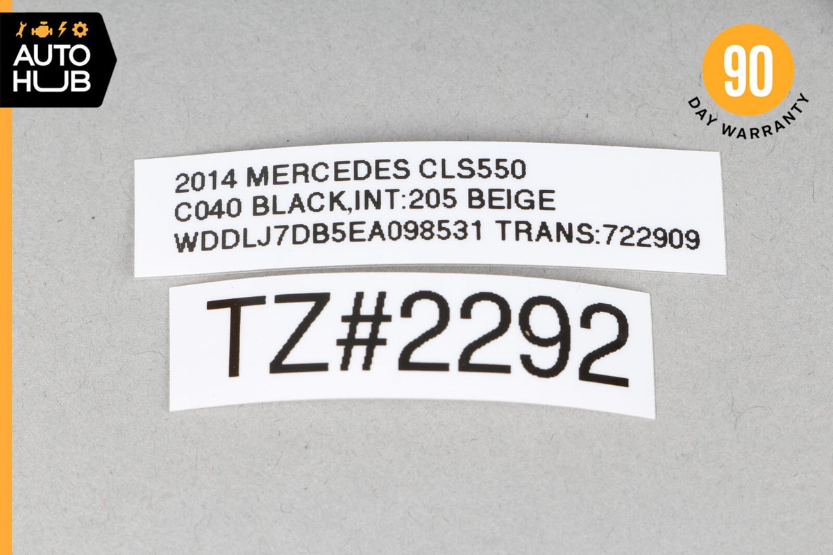 12-14 Mercedes W218 CLS550 Park Assist Parktronic Sensor Module Control OEM - photo 11