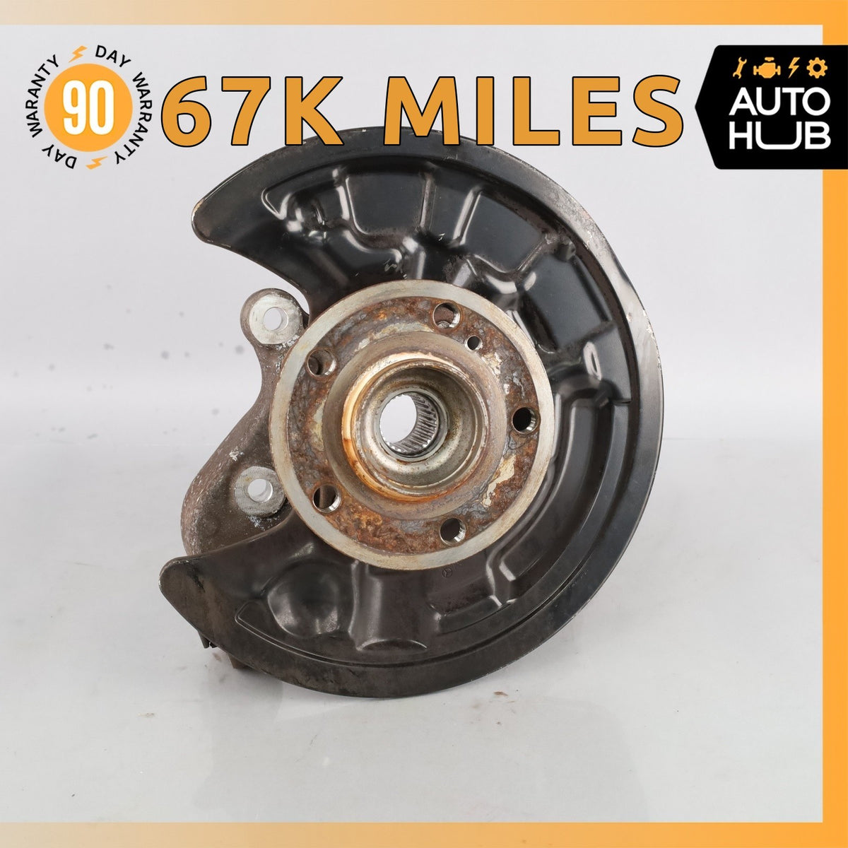 14-19 Mercedes W117 CLA45 GLA45 AMG Rear Right Spindle Knuckle Hub OEM - photo 1
