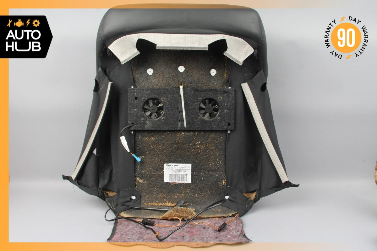 03-06 Mercedes W211 E55 AMG Front Right or Left Side Top Seat Cushion Black OEM - photo 8