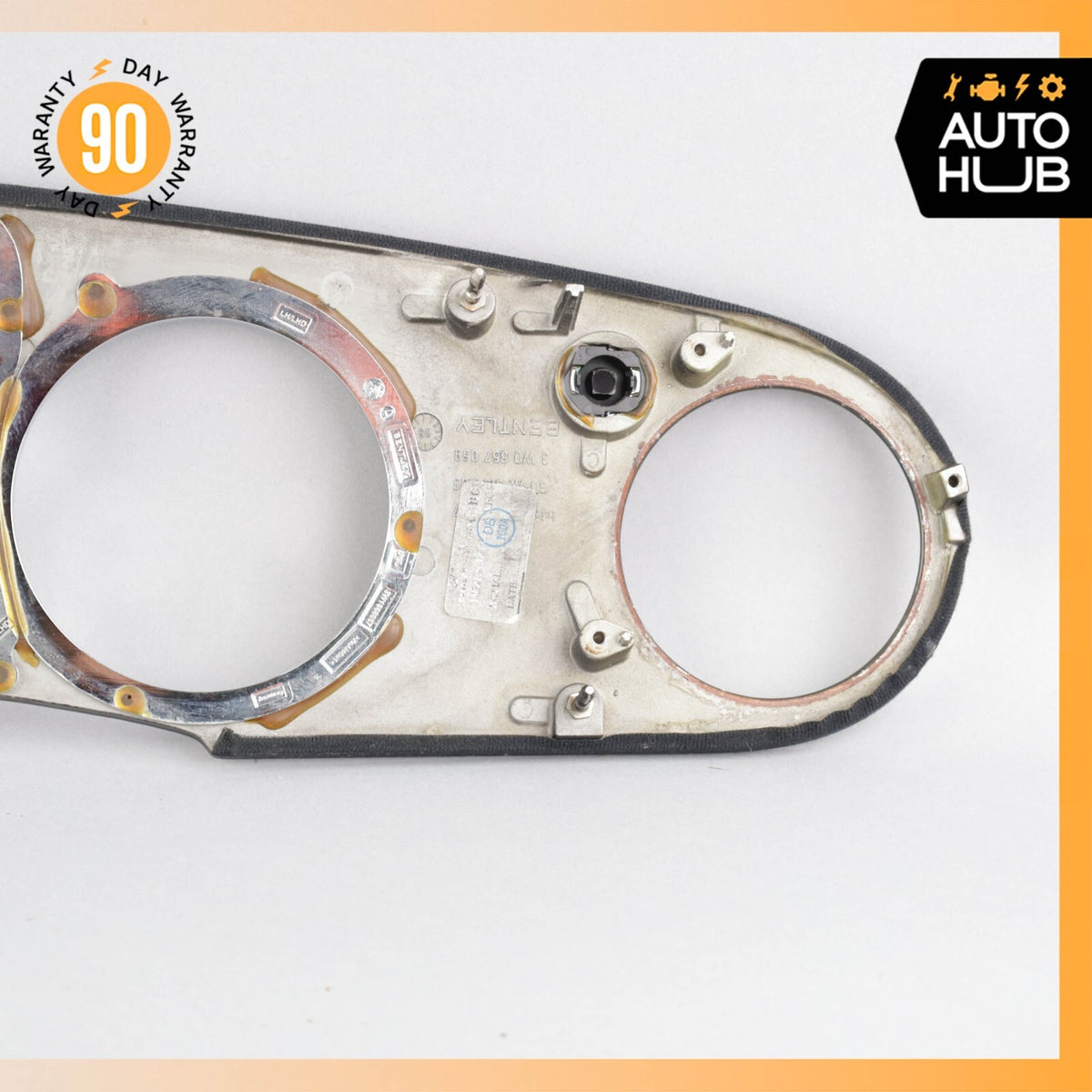 03-13 Bentley Continental Flying Spur Dash Panel Speedometer Bezel Trim OEM 78k - photo 9