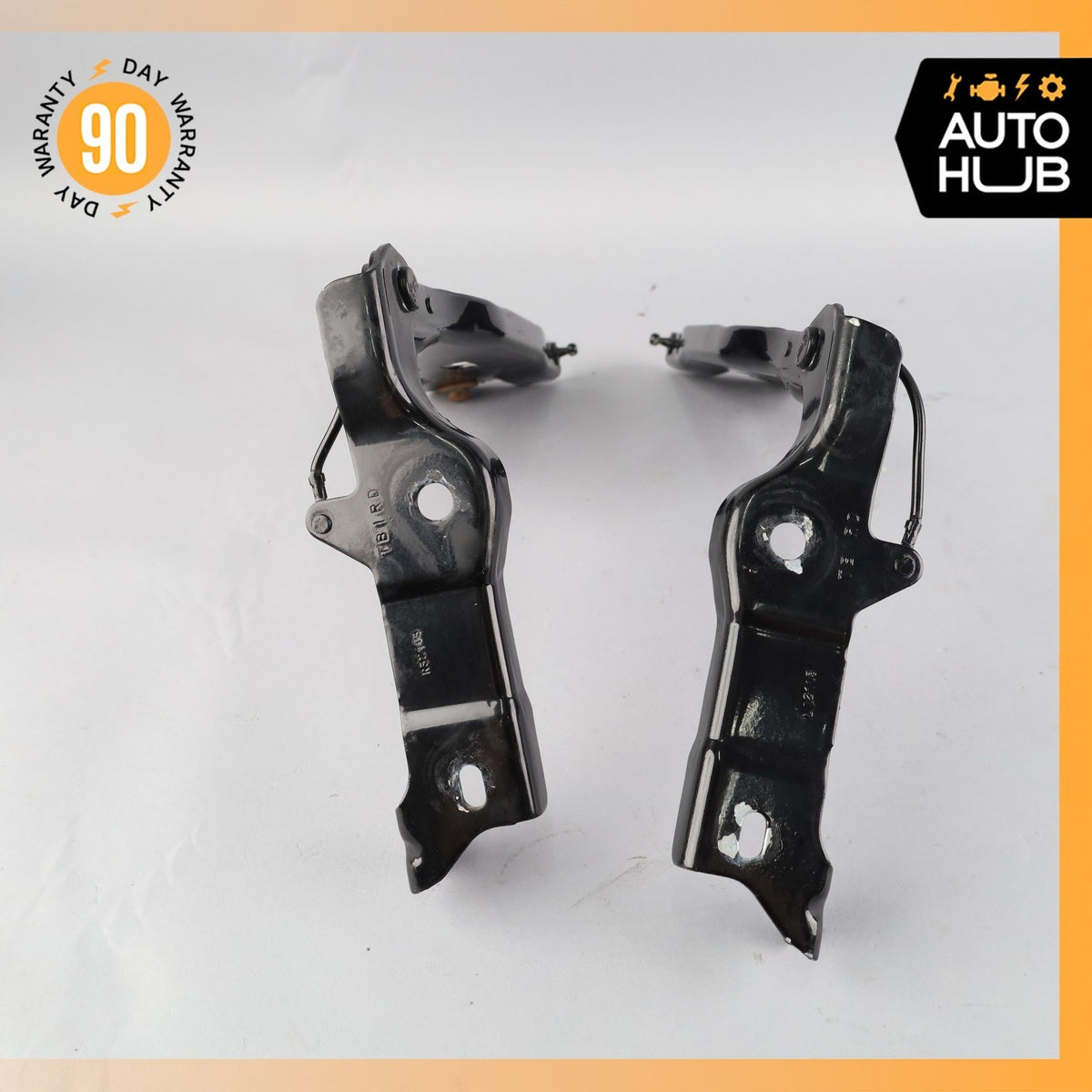 02-05 Ford Thunderbird Front Left & Right Side Hood Hinge Set OEM - photo 6