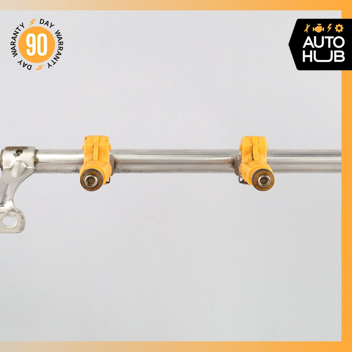 03-06 Porsche Cayenne 955 Turbo Fuel Gas Injection Rail w/ Injectors OEM - photo 14