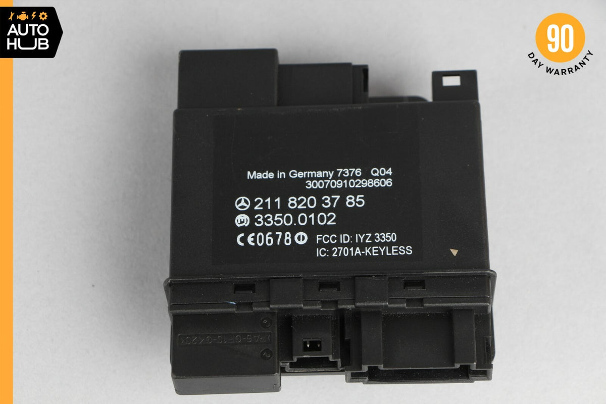 06-11 Mercedes W211 E320 CLS550 Rear Door Keyless Go Control Module OEM - photo 5