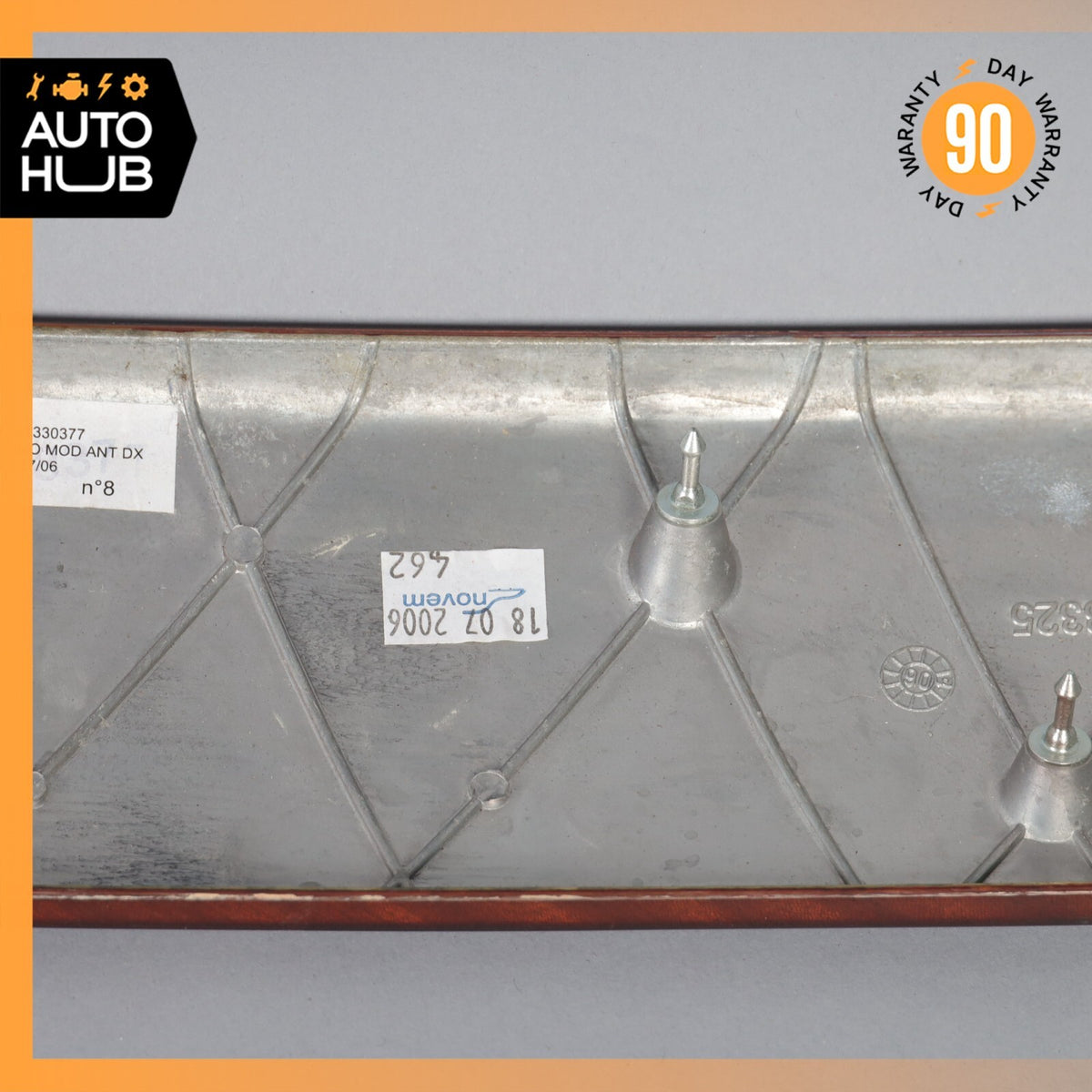 03-13 Maserati Quattroporte M139 Front Right Side Door Panel Trim Panel Wood OEM - photo 10