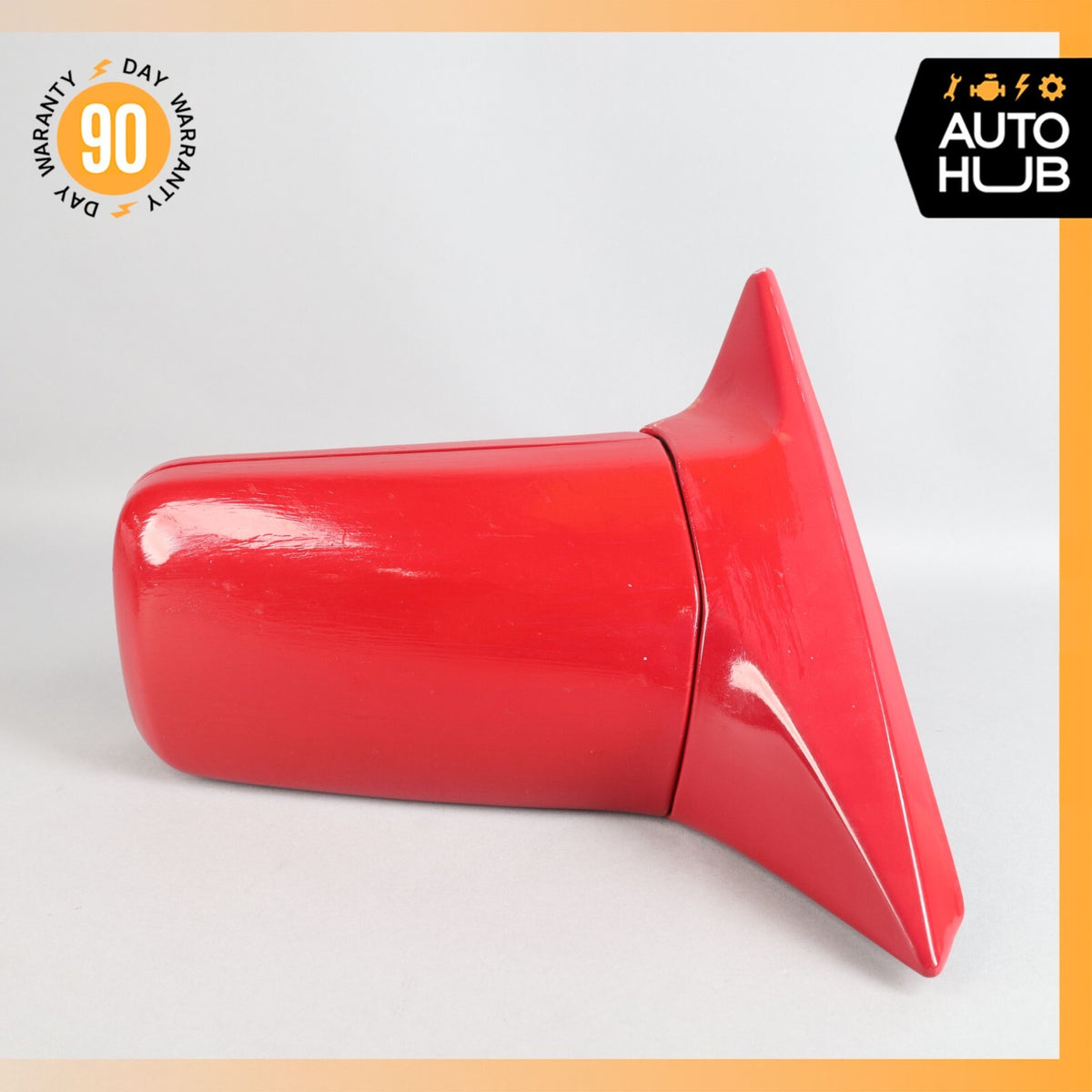 90-96 Mercedes R129 SL500 SL320 300SL Side View Door Mirror Right Side Red OEM - photo 8