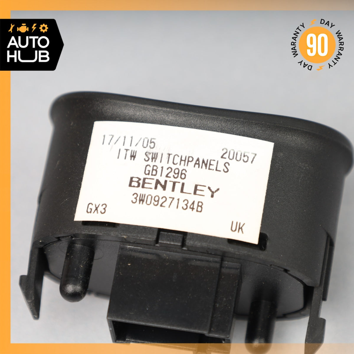 03-12 Bentley Continental Flying Spur GTC ESP PDC Button Switch Control OEM 80k - photo 8