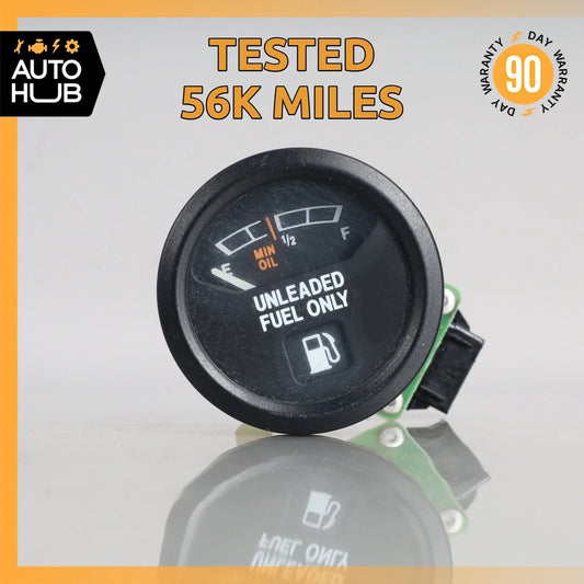 90-92 Bentley Eight Mulsanne Turbo Dashboard Fuel & Oil Level Gauge OEM 56k - photo 1
