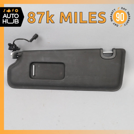 03-18 Bentley Continental GT Flying Spur Left Sun Visor Shade Sunvisor Black OEM - photo 1