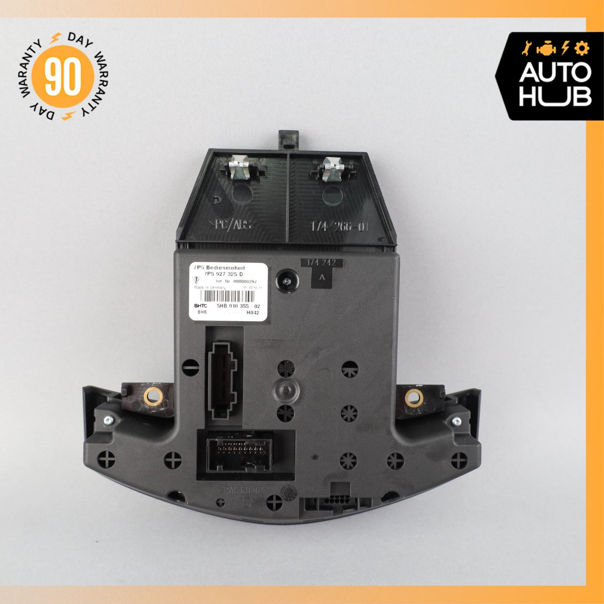 11-14 Porsche Cayenne 958 Rear Seat Heat Lock Switch Control Panel OEM - photo 5
