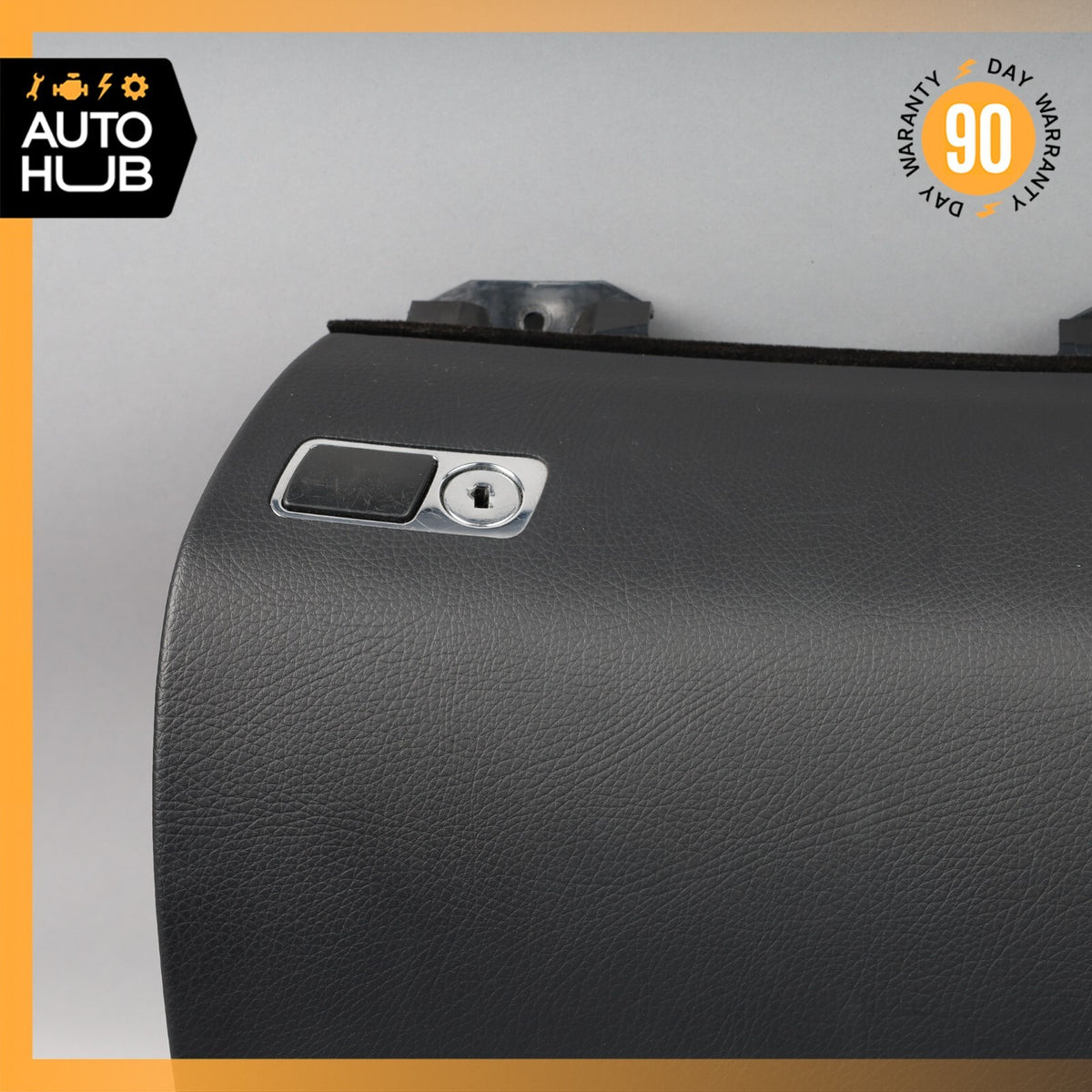 07-09 Mercedes W221 S550 S450 Dashboard Dash Glove Box Compartment Black OEM - photo 2
