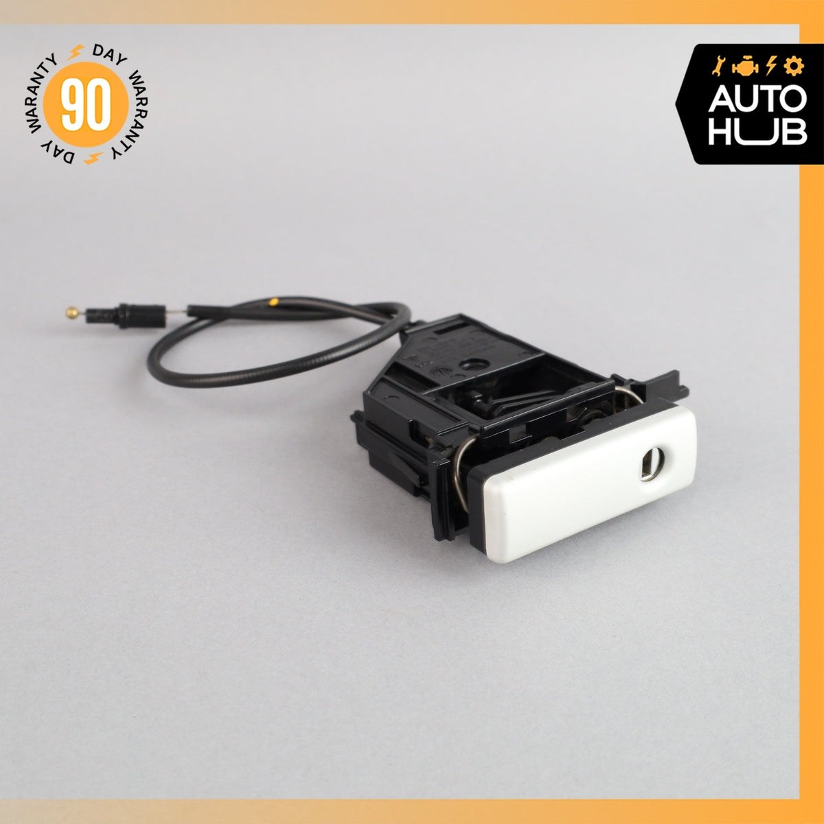 Porsche Cayenne 955 Dashboard Glove Box Compartment Actuator w/ Lock OEM - photo 2
