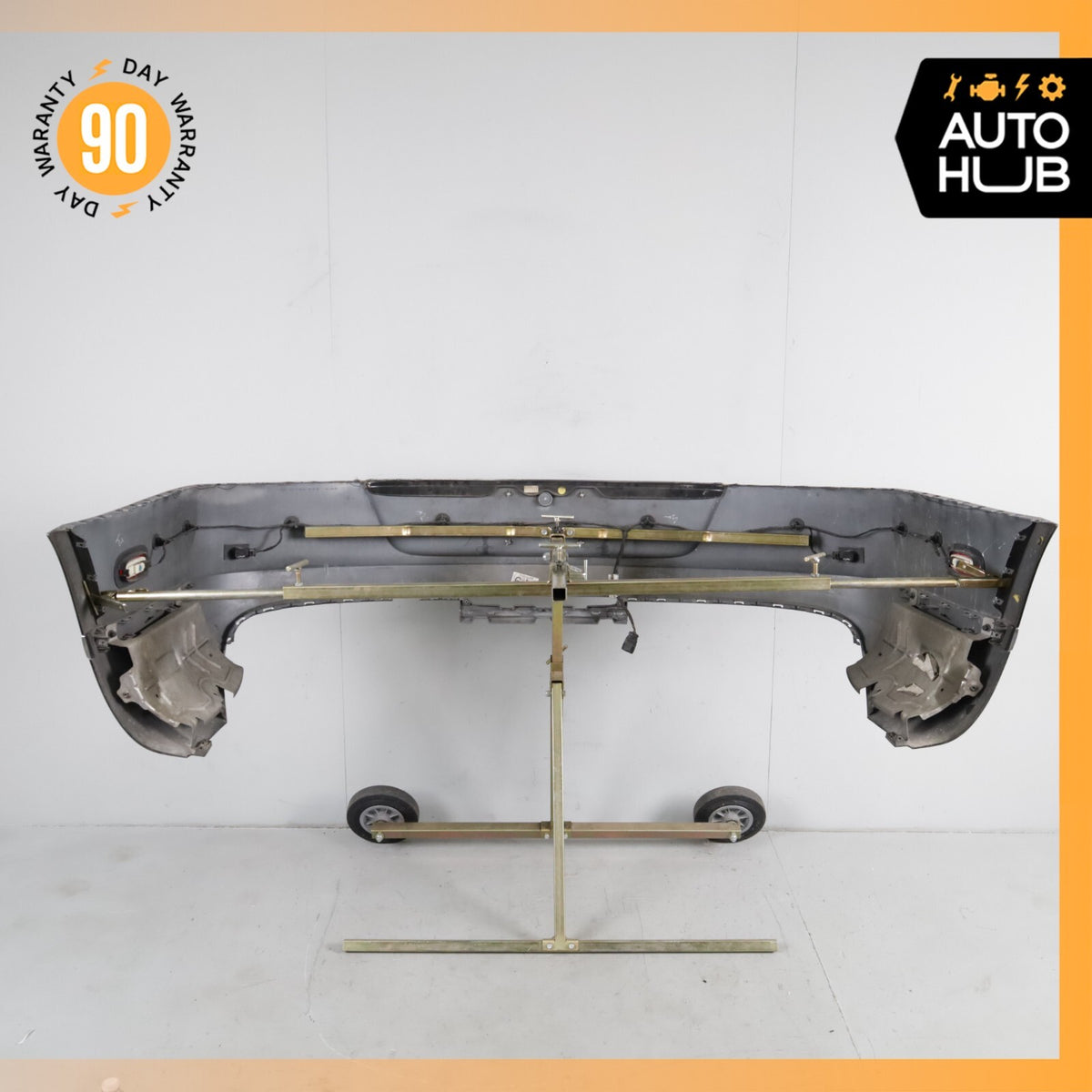 12-15 Bentley Continental GTC Rear Bumper Cover Assembly w/ Park Assist OEM 71k - photo 12