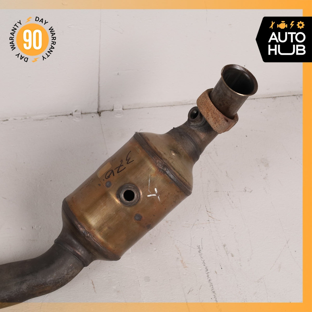 Mercedes R230 SL550 Engine Left & Right Side Exhaust Downpipe Set of 2 OEM 51k - photo 6