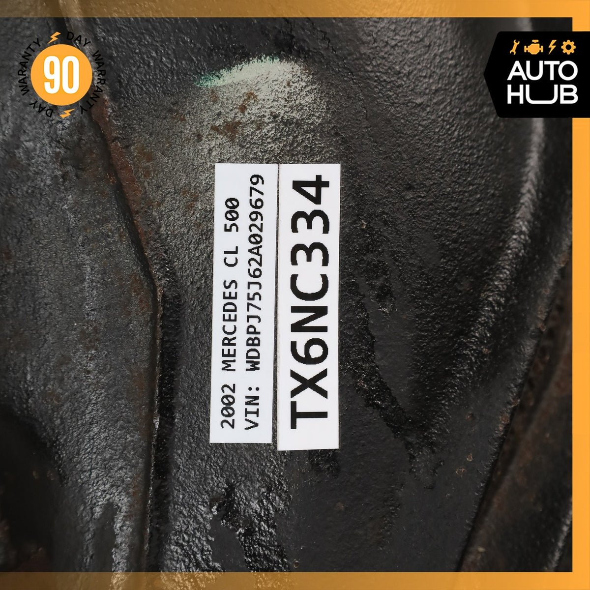 00-02 Mercedes W215 CL500 S500 M113 Rear Axle Carrier Differential Diff OEM - photo 15