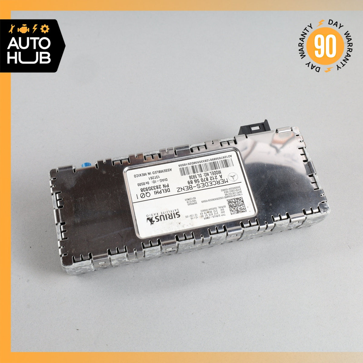 Mercedes W207 E350 C300 SLK250 Sirius Satellite Radio Receiver 2128705689 OEM - photo 2