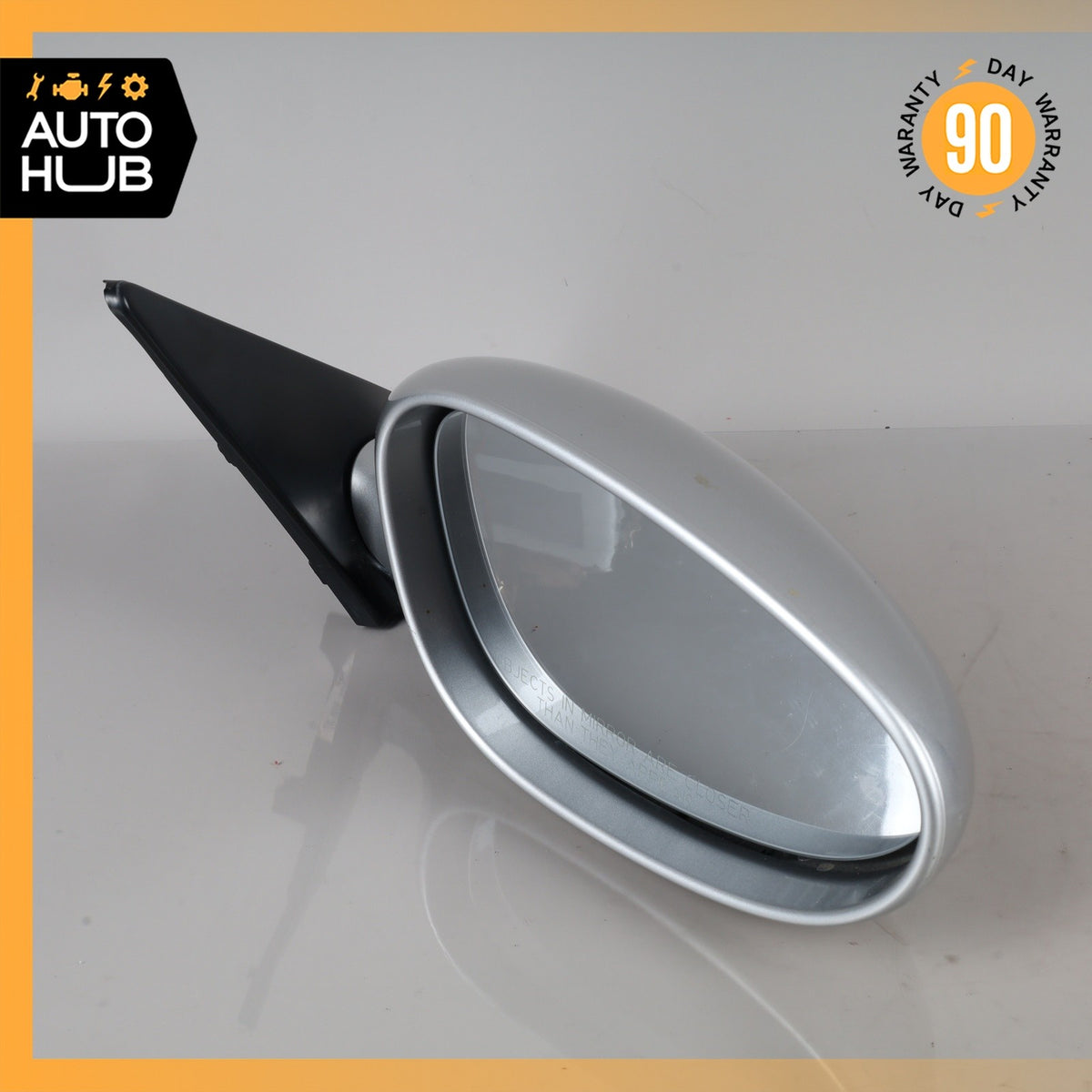 Porsche Boxster 986 Right Side Exterior Door Rear View Mirror Silver OEM - photo 3