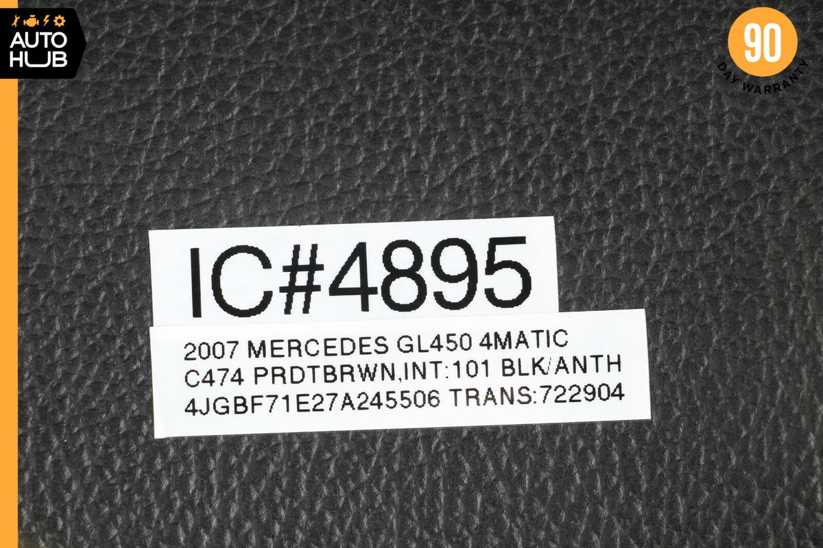 07-12 Mercedes X164 GL450 GL550 Front Right or Left Seat Headrest Head Rest OEM - photo 9