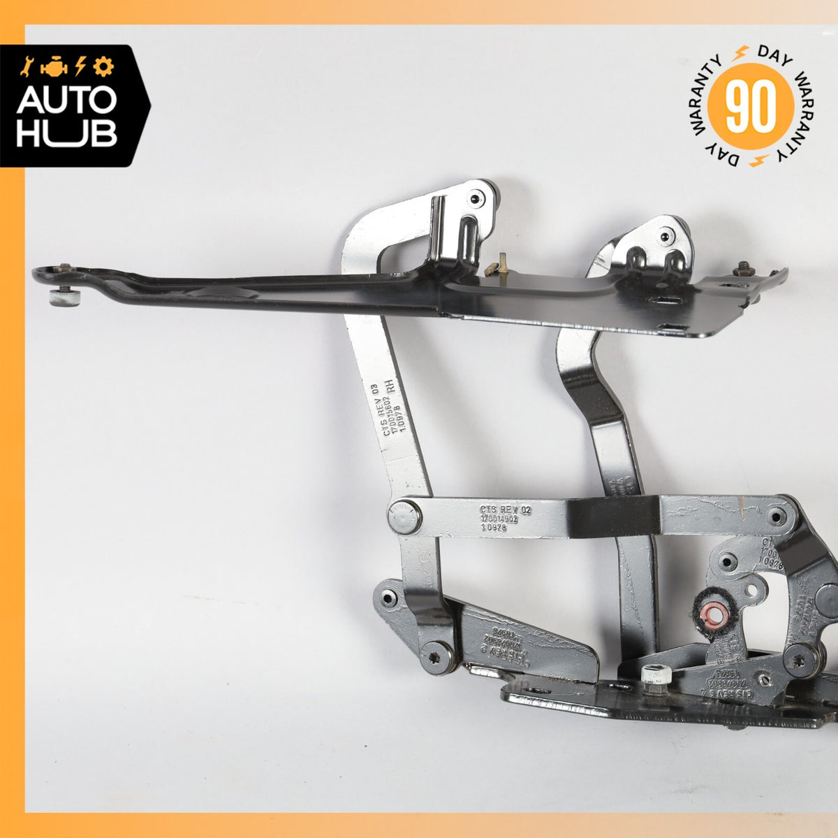 04-09 Cadillac XLR Right Side Convertible Top Hinge Frame 170014902 OEM 81k - photo 2
