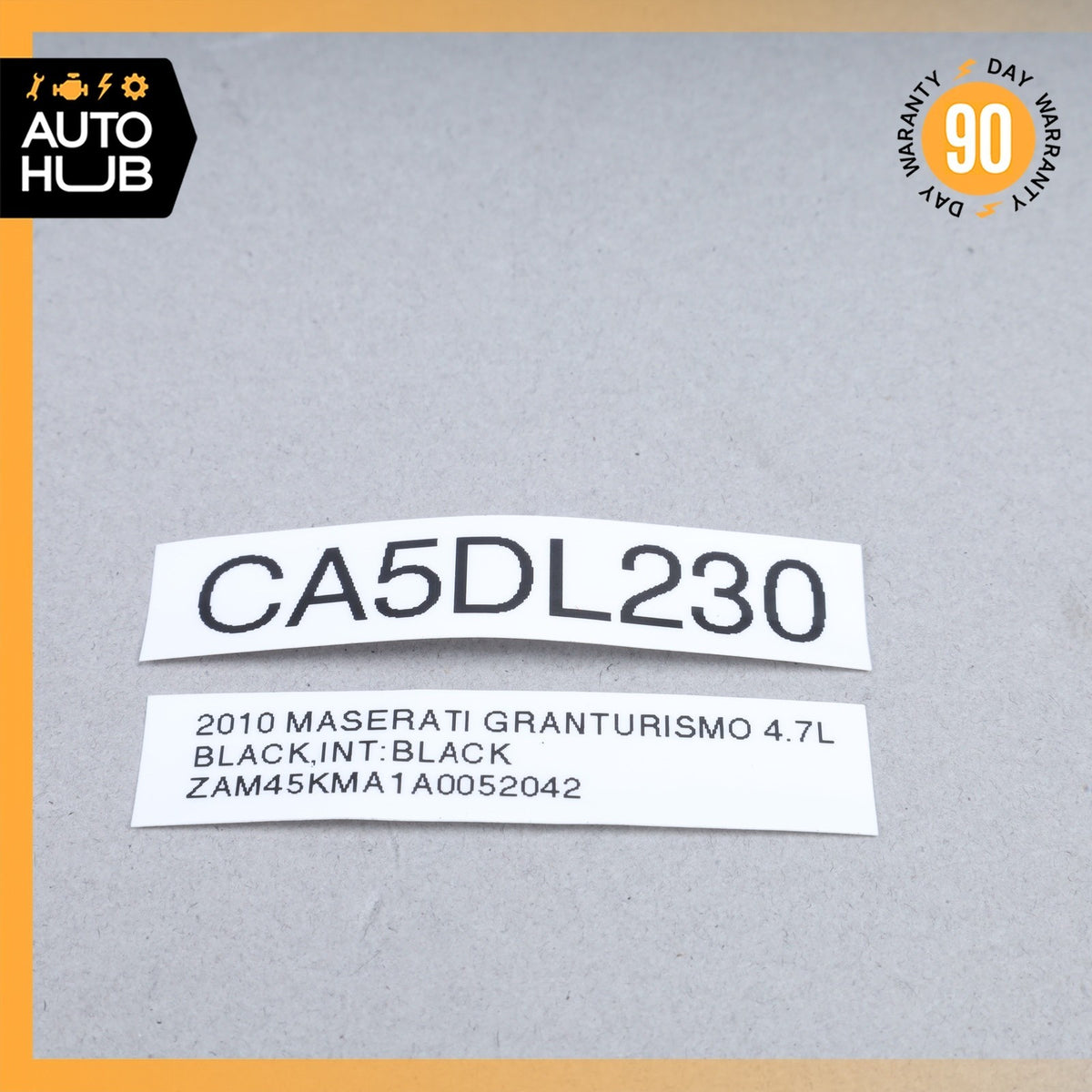 08-19 Maserati GranTurismo M145 Door Sound Speaker 50500509 OEM 23k - photo 8
