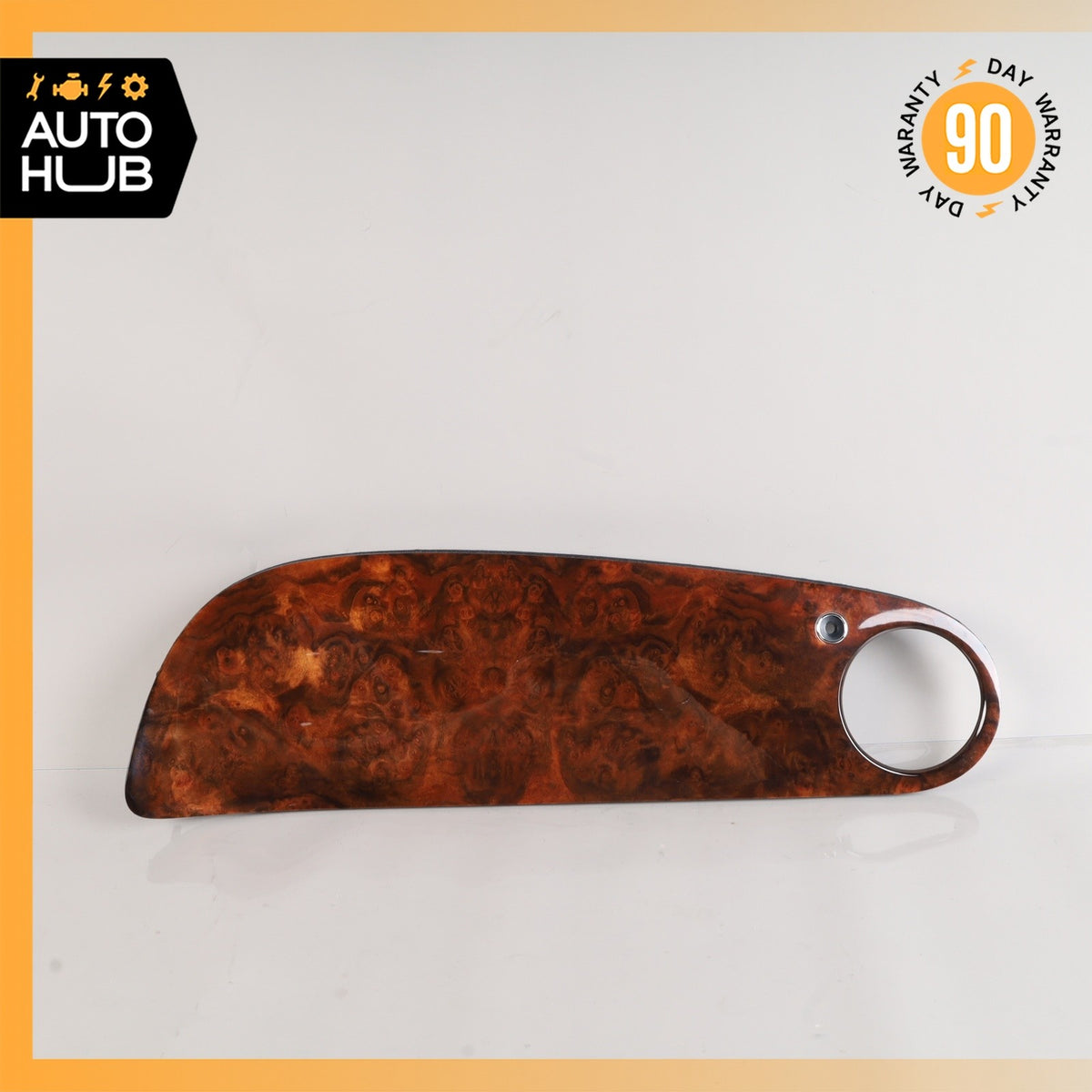 03-13 Bentley Continental GTC GT Right Dashboard Dash Trim Bezel Wood OEM 40k - photo 2