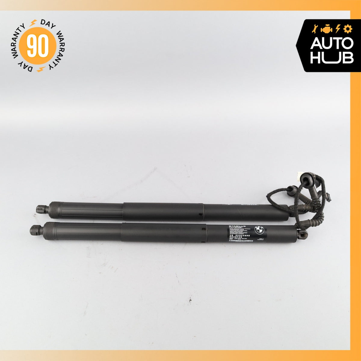 14-18 BMW F15 X5 Trunk Lid Tailgate Electric Cylinder Strut Set OEM - photo 3